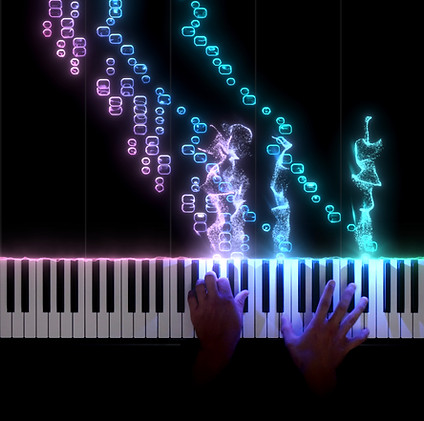 SeeMusic Add Falling Notes Lights Particles La Campanella