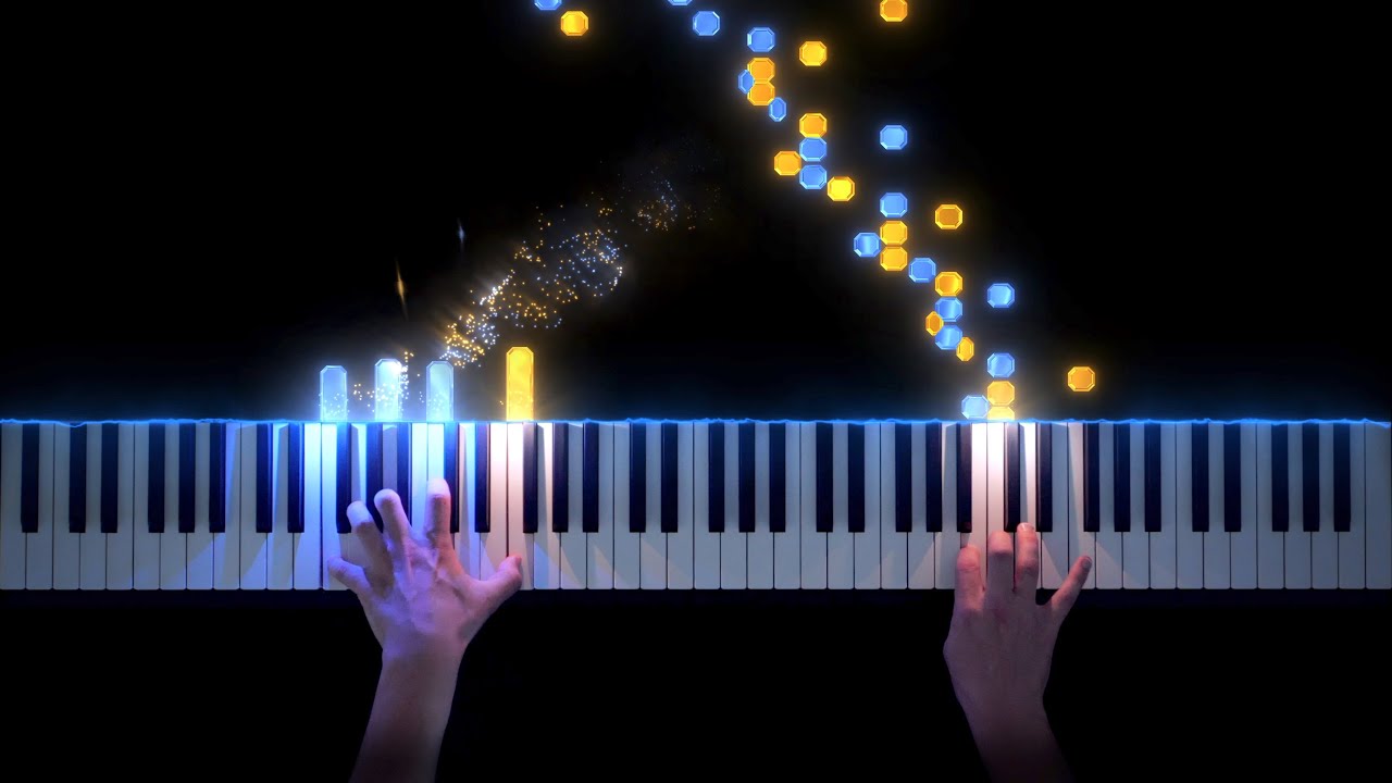 Mozart Piano Sonata No. 12 K332 (3rd Movement) Piano Visualization | SeeMusic