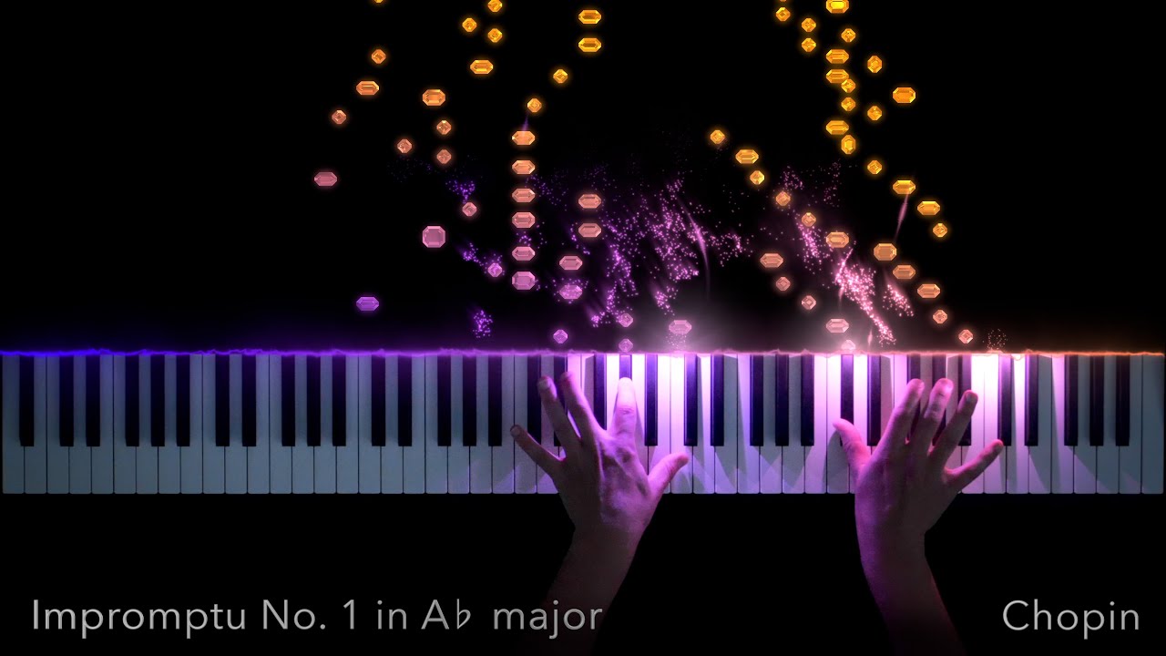 Chopin Impromptu No. 1 Op. 29 Piano Visualization | SeeMusic