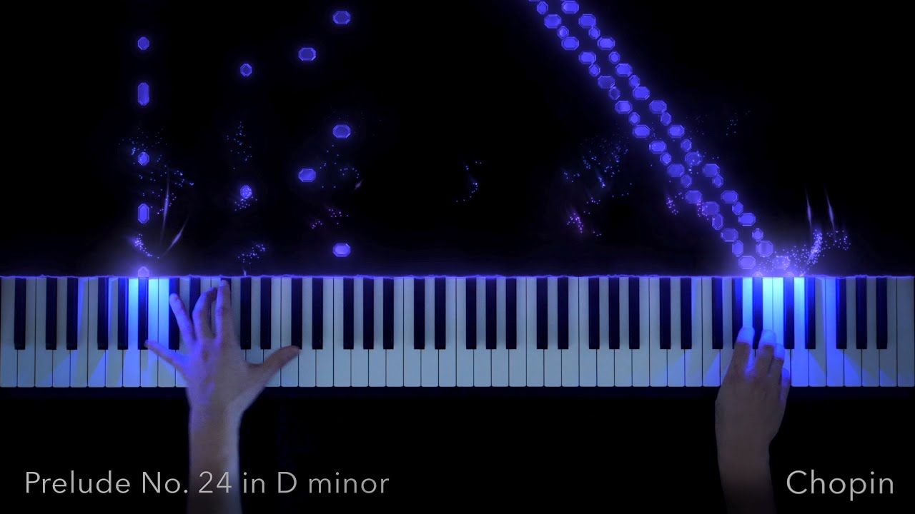 Chopin Prelude No. 24 Piano Visualization – Falling Notes Video | SeeMusic