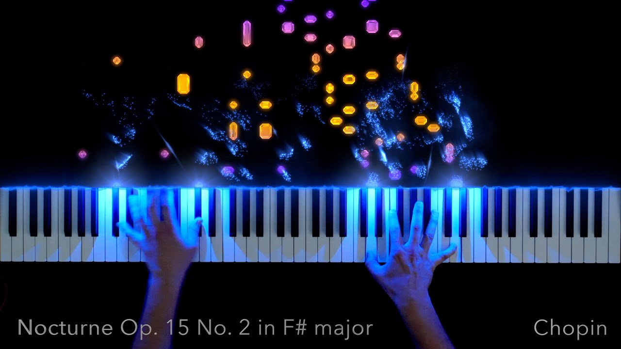 Chopin Nocturne Op. 15 No. 2 Piano Visualization | SeeMusic