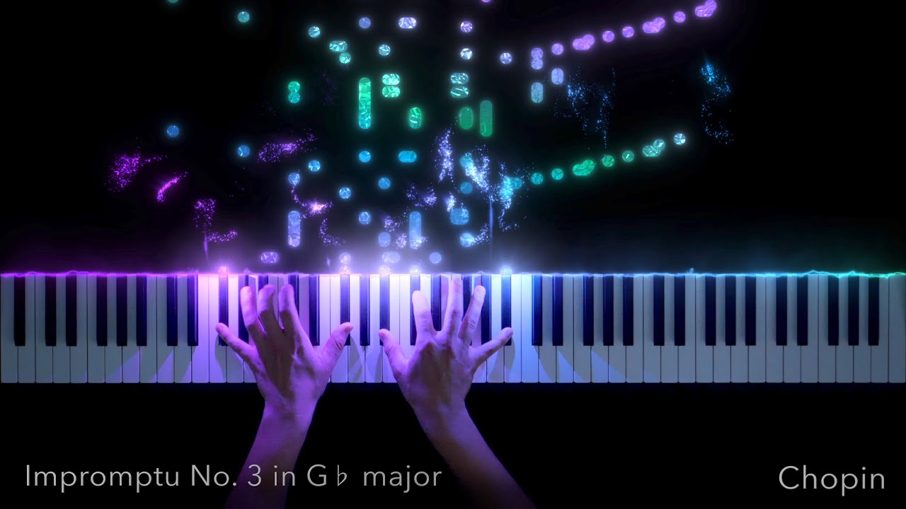 Chopin Impromptu No. 3 Piano Visualization | SeeMusic